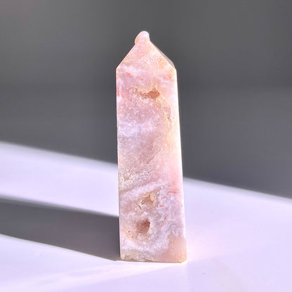 B363◇１点物◇桜瑪瑙 ピラー◇68×26×20mm◇天然石・鉱物・パワーストーン