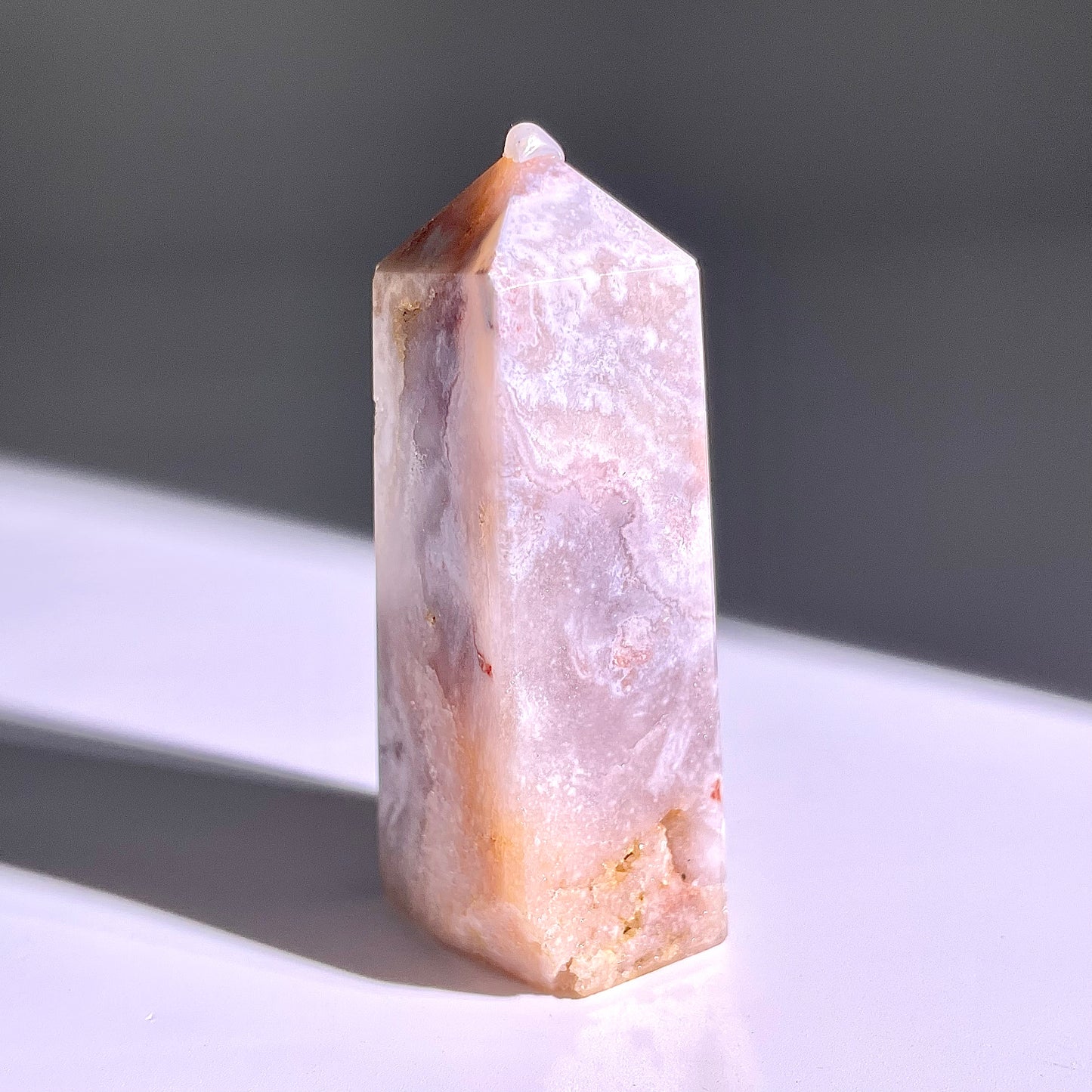 B363◇１点物◇桜瑪瑙 ピラー◇68×26×20mm◇天然石・鉱物・パワーストーン