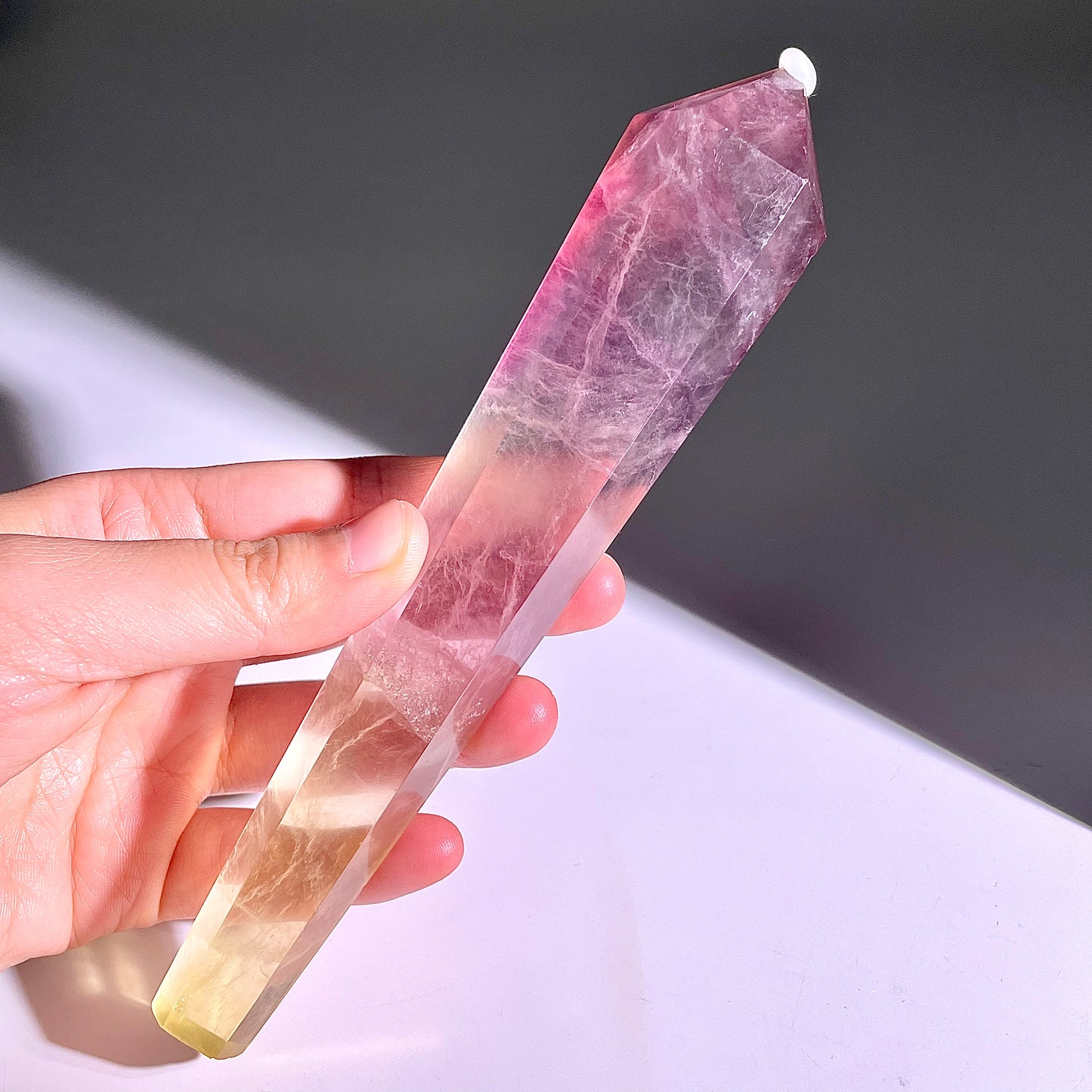 B364◇１点物◇フローライ  トサセプター◇168×34×28mm◇天然石・鉱物・パワーストーン