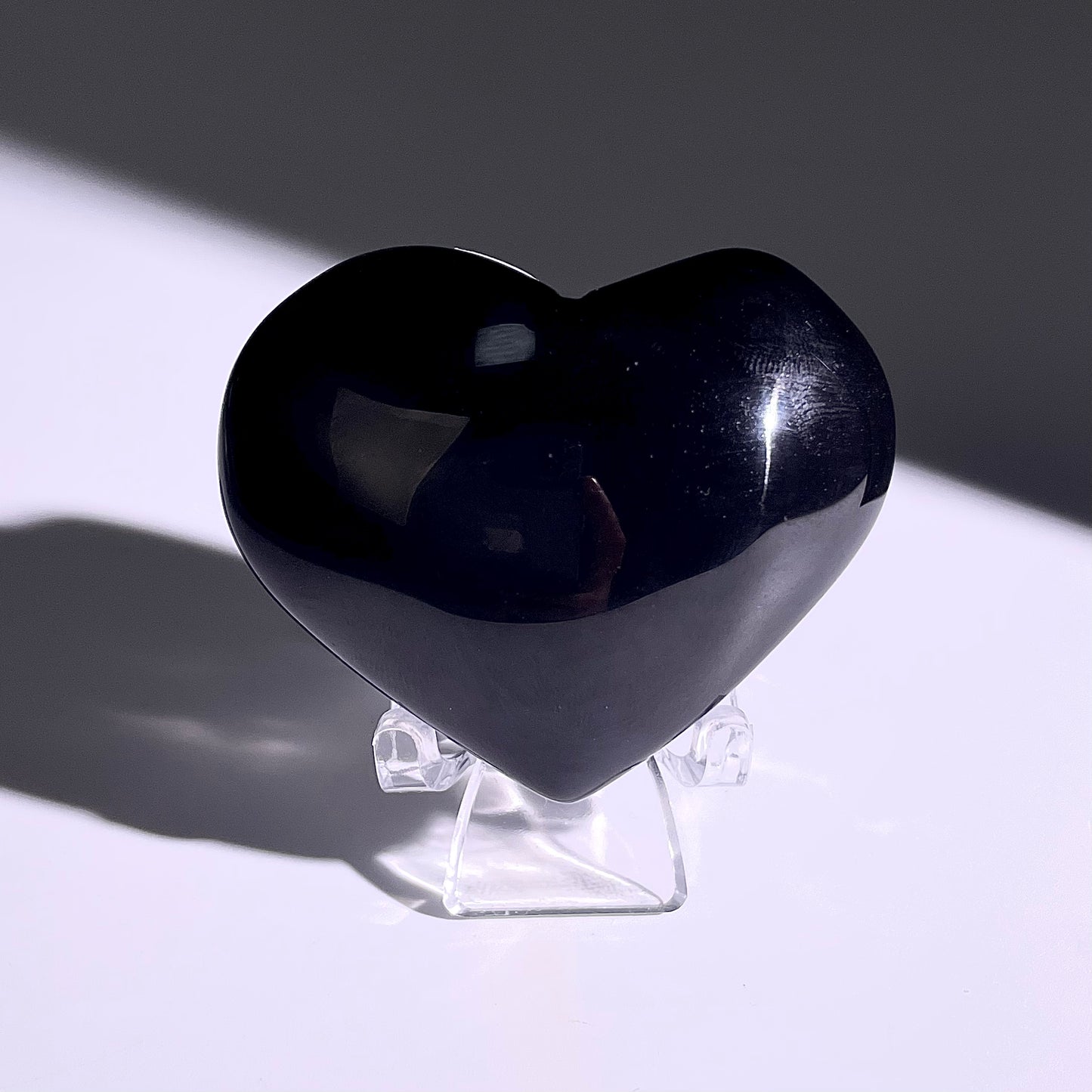 B374◇１点物◇レインボーオブシディアン   ハート◇39×51×25mm◇天然石・鉱物・パワーストーン