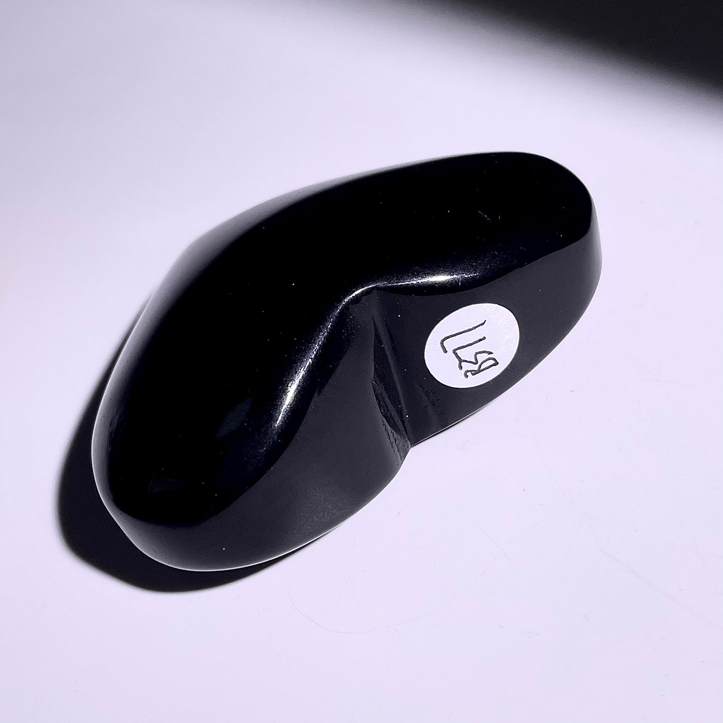 B377◇１点物◇ レインボーオブシディアン ハート◇44×60×23mm◇天然石・鉱物・パワーストーン