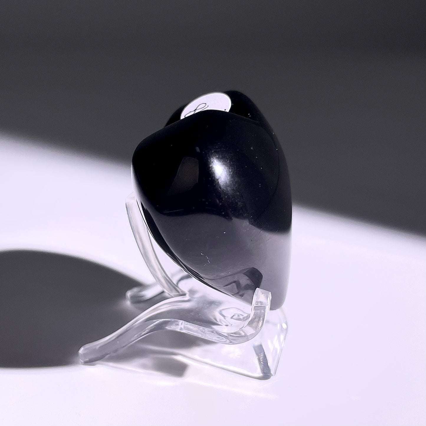 B378◇１点物◇レインボーオブシディアン ハート◇44×60×23mm◇天然石・鉱物・パワーストーン