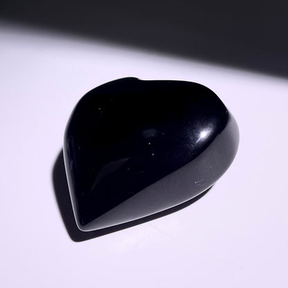 B378◇１点物◇レインボーオブシディアン ハート◇44×60×23mm◇天然石・鉱物・パワーストーン