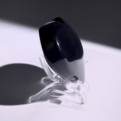 B380◇１点物◇レインボーオブシディアン ハート◇40×51×21mm◇天然石・鉱物・パワーストーン