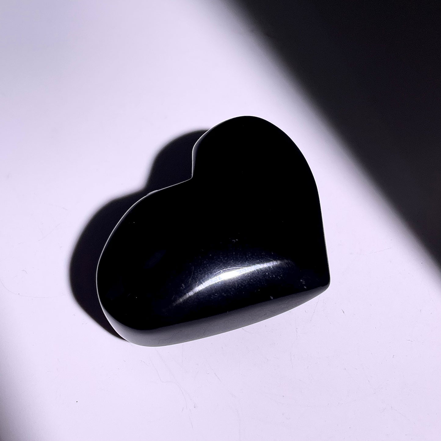 B381◇１点物◇レインボーオブシディアン ハート◇34×55×25mm◇天然石・鉱物・パワーストーン