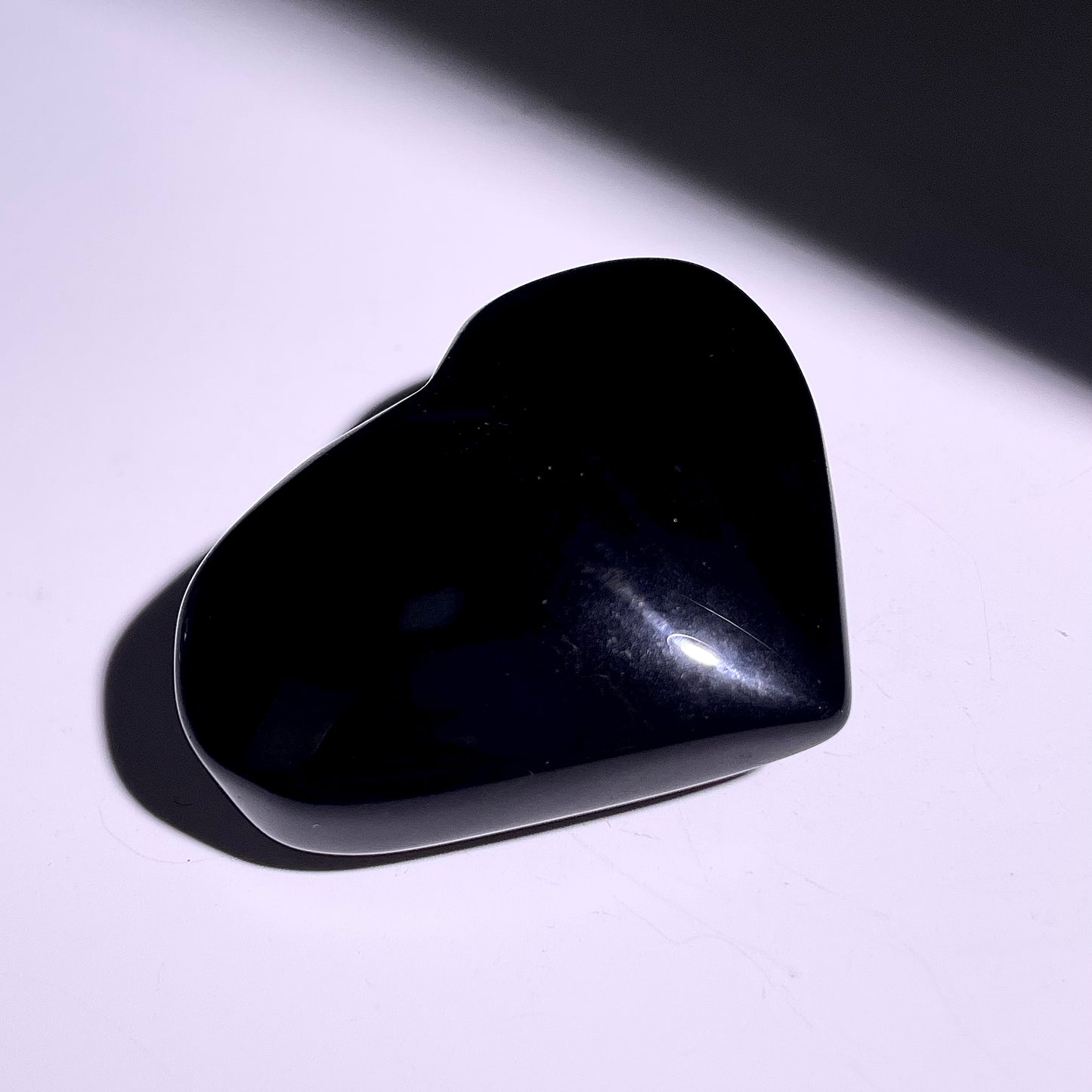 B382◇１点物◇レインボーオブシディアン ハート◇39×57×23mm◇天然石・鉱物・パワーストーン