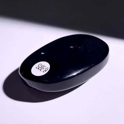 B388◇１点物◇レインボーオブシディアン  パーム◇57×39×18mm◇天然石・鉱物・パワーストーン