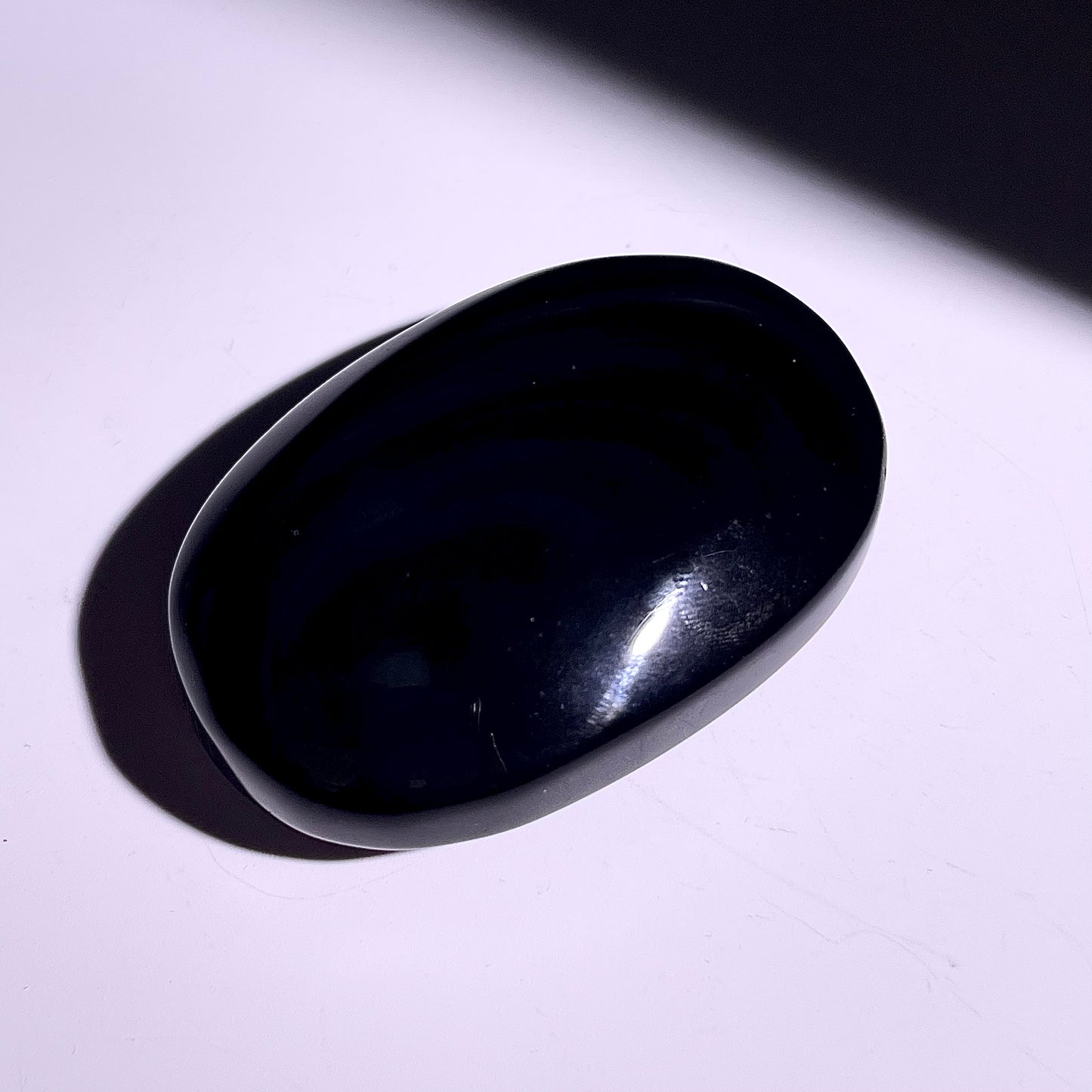 B388◇１点物◇レインボーオブシディアン  パーム◇57×39×18mm◇天然石・鉱物・パワーストーン