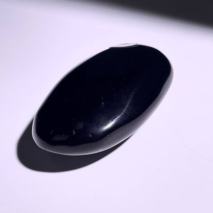 B389◇１点物◇レインボーオブシディアン  パーム◇54×36×19mm◇天然石・鉱物・パワーストーン