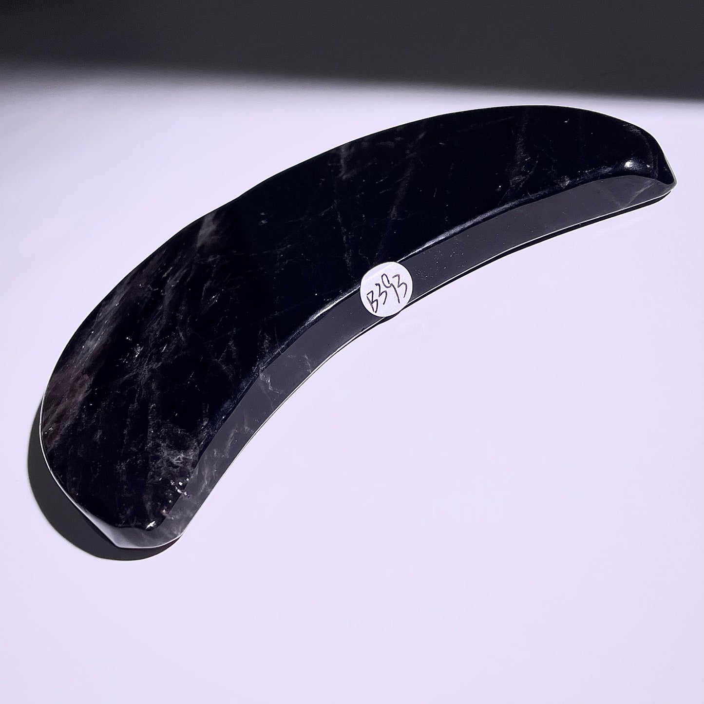 B393◇１点物◇モリオン  ムーン◇118×65×10mm◇天然石・鉱物・パワーストーン