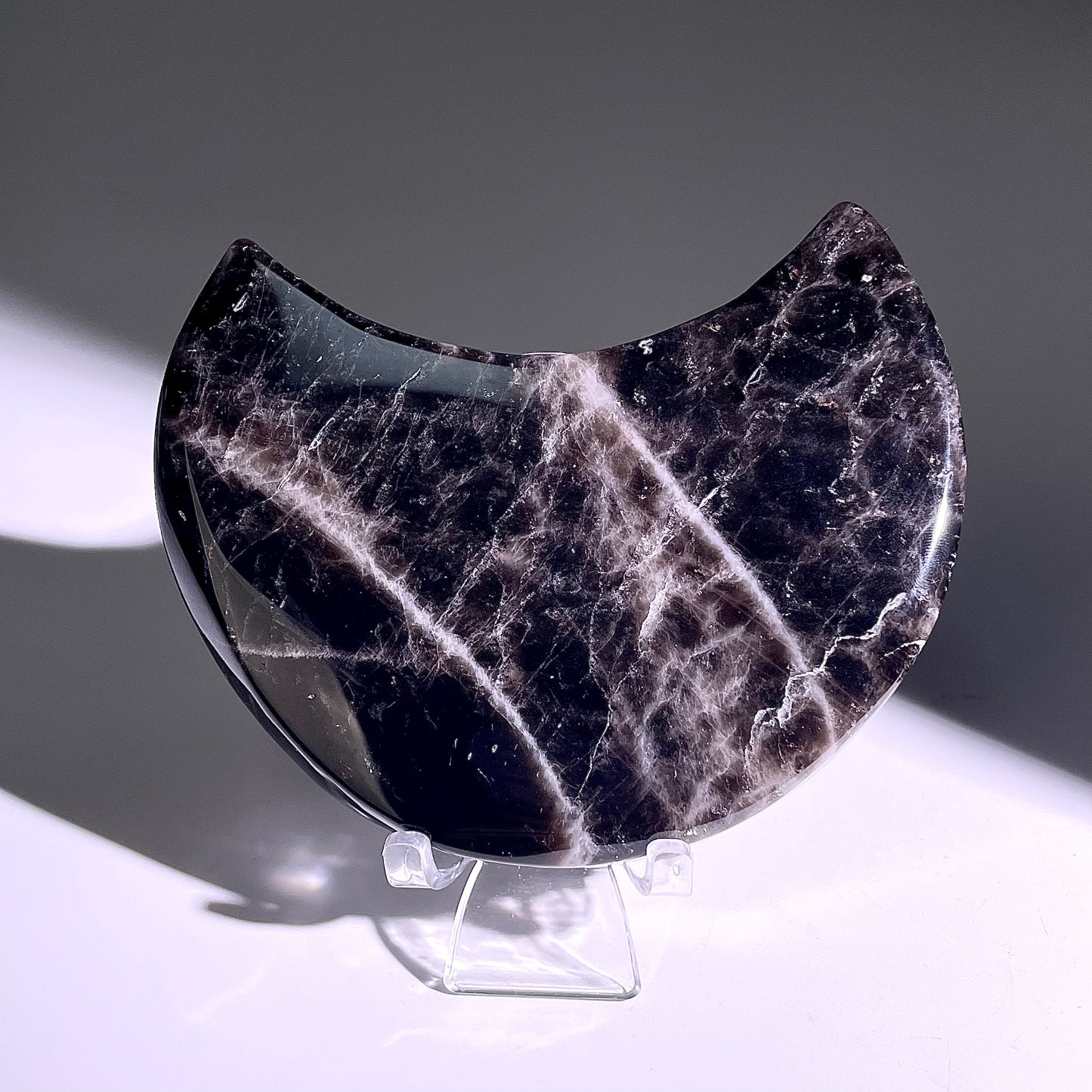 B394◇１点物◇モリオン  ムーン◇122×78×15mm◇天然石・鉱物・パワーストーン