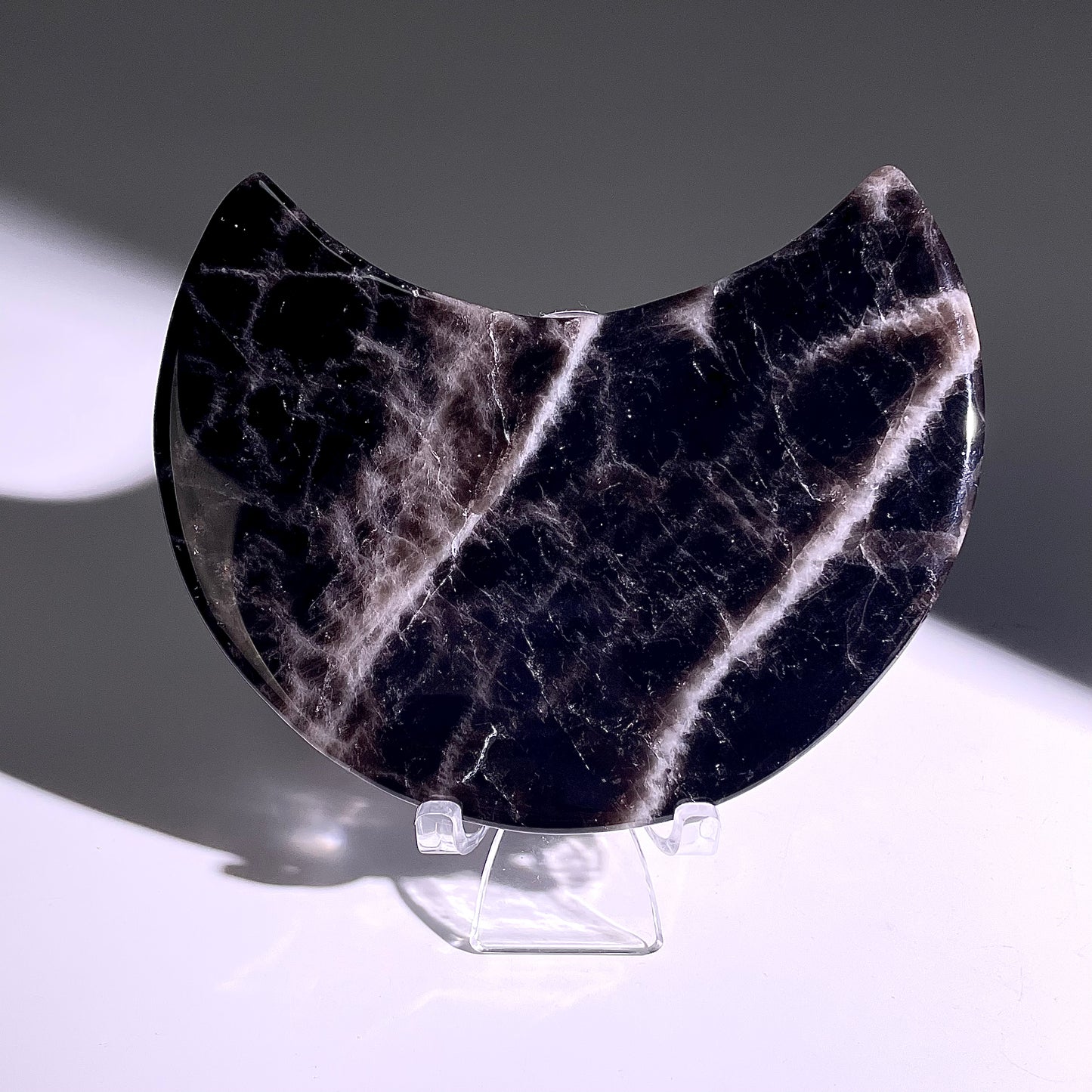 B394◇１点物◇モリオン  ムーン◇122×78×15mm◇天然石・鉱物・パワーストーン