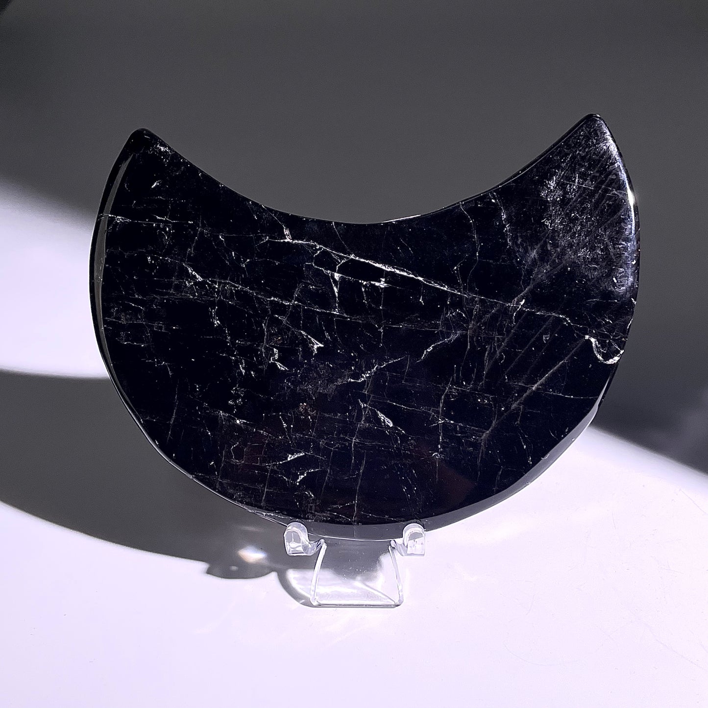 B395◇１点物◇モリオン  ムーン◇121×68×13mm◇天然石・鉱物・パワーストーン