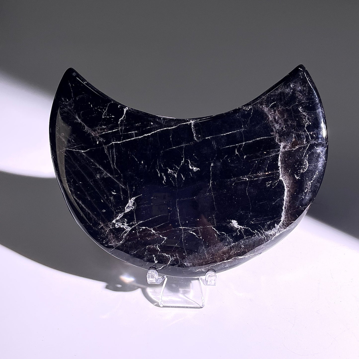 B395◇１点物◇モリオン  ムーン◇121×68×13mm◇天然石・鉱物・パワーストーン