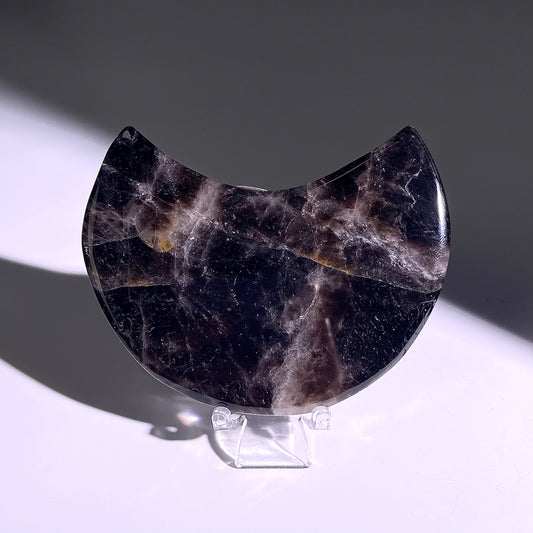 B396◇１点物◇モリオン  ムーン◇93×56×11mm◇天然石・鉱物・パワーストーン