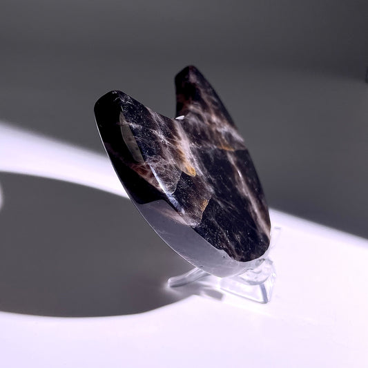 B396◇１点物◇モリオン  ムーン◇93×56×11mm◇天然石・鉱物・パワーストーン