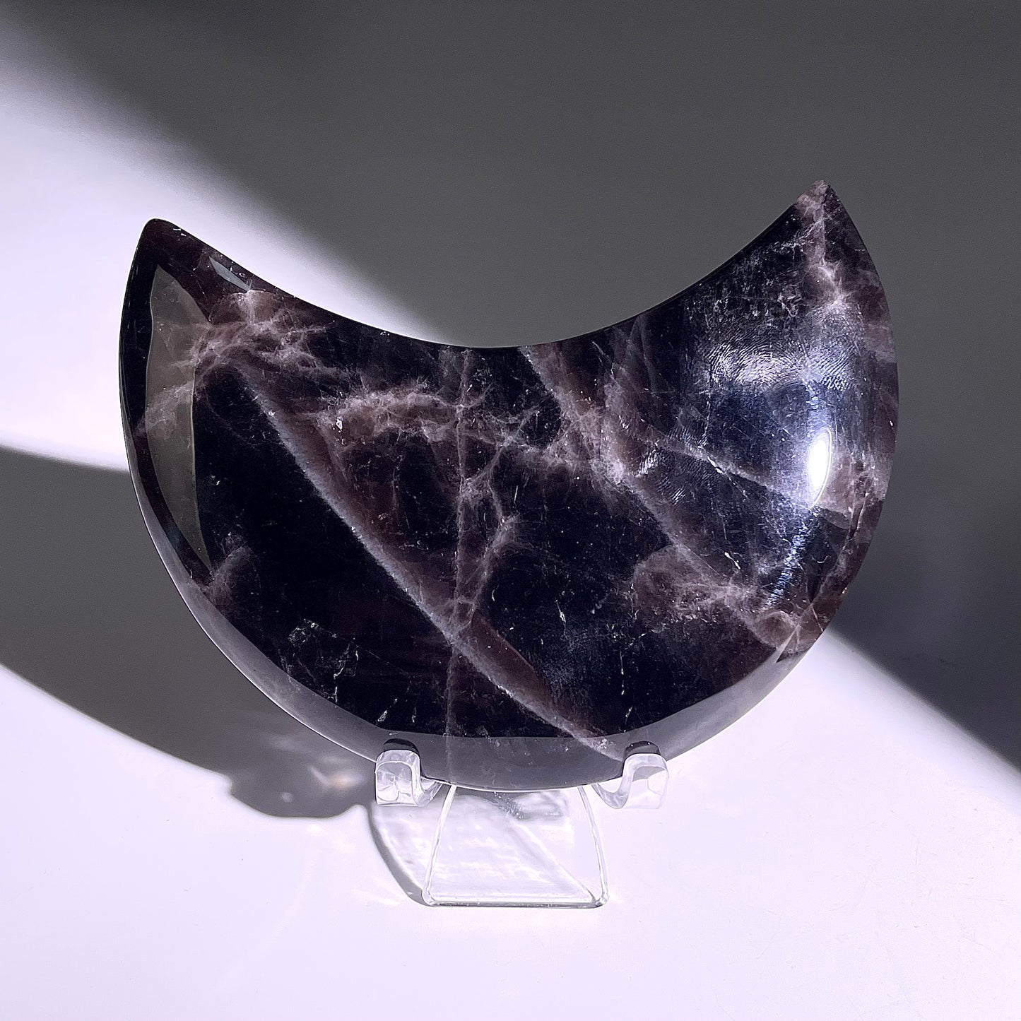 B397◇１点物◇モリオン  ムーン◇122×68×24mm◇天然石・鉱物・パワーストーン