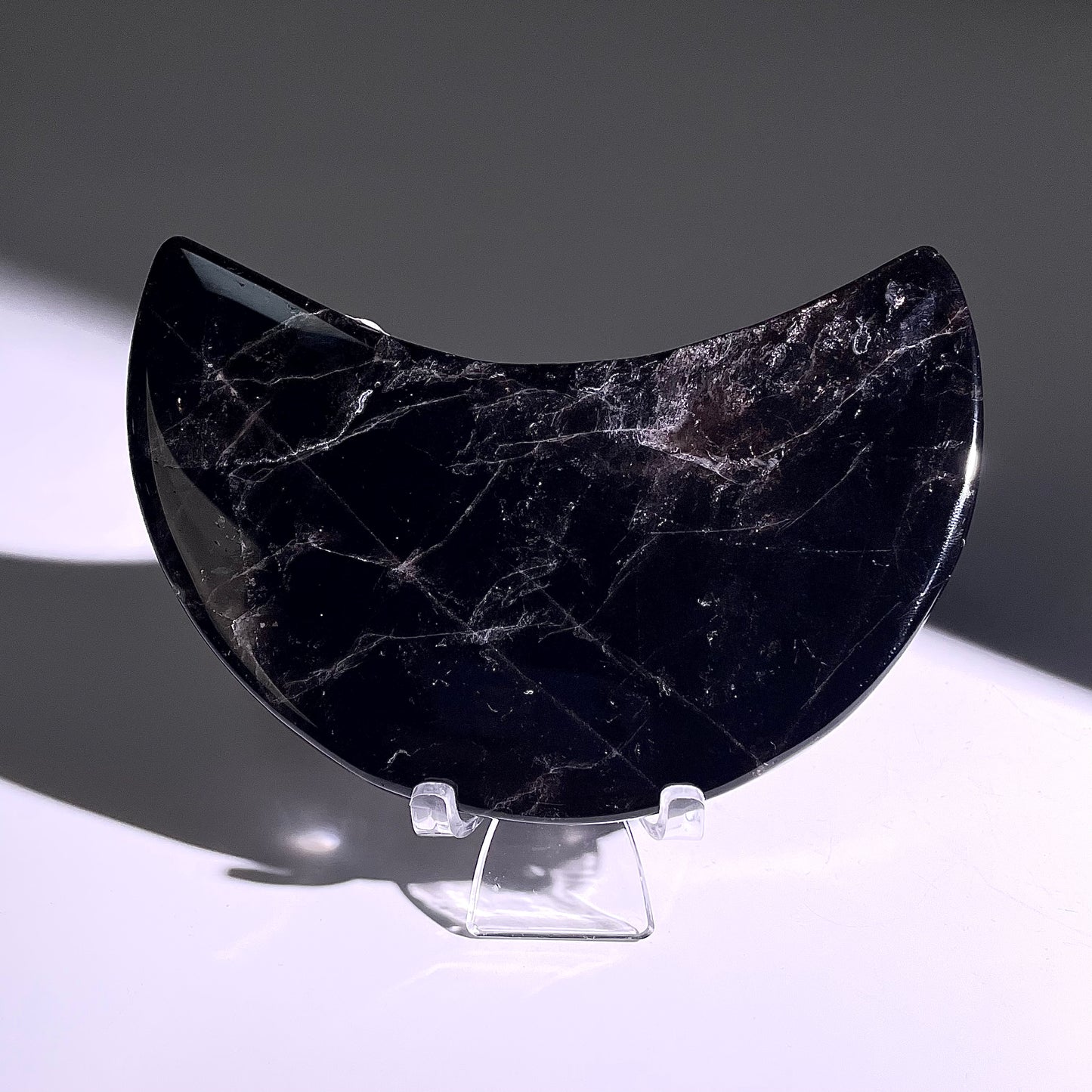 B398◇１点物◇モリオン  ムーン◇137×74×11mm◇天然石・鉱物・パワーストーン