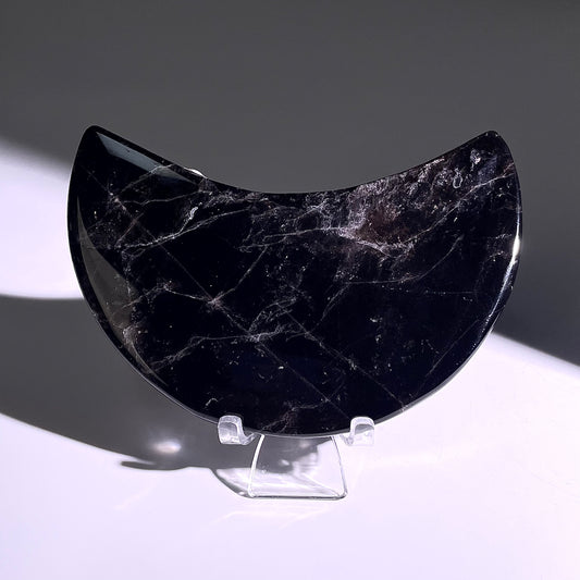 B398◇１点物◇モリオン  ムーン◇137×74×11mm◇天然石・鉱物・パワーストーン