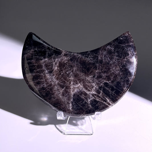 B399◇１点物◇モリオン ムーン◇120×67×15mm◇天然石・鉱物・パワーストーン