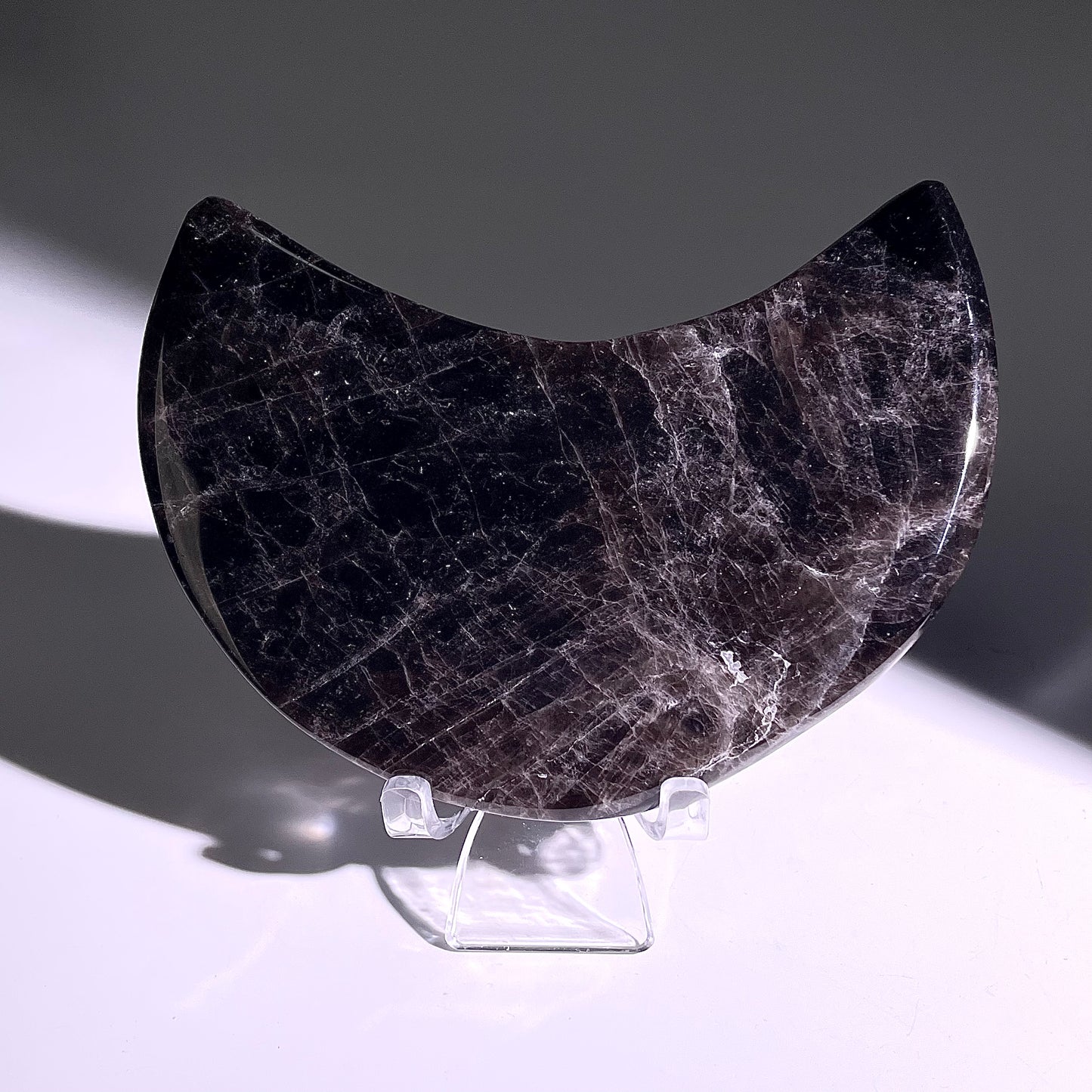 B399◇１点物◇モリオン ムーン◇120×67×15mm◇天然石・鉱物・パワーストーン