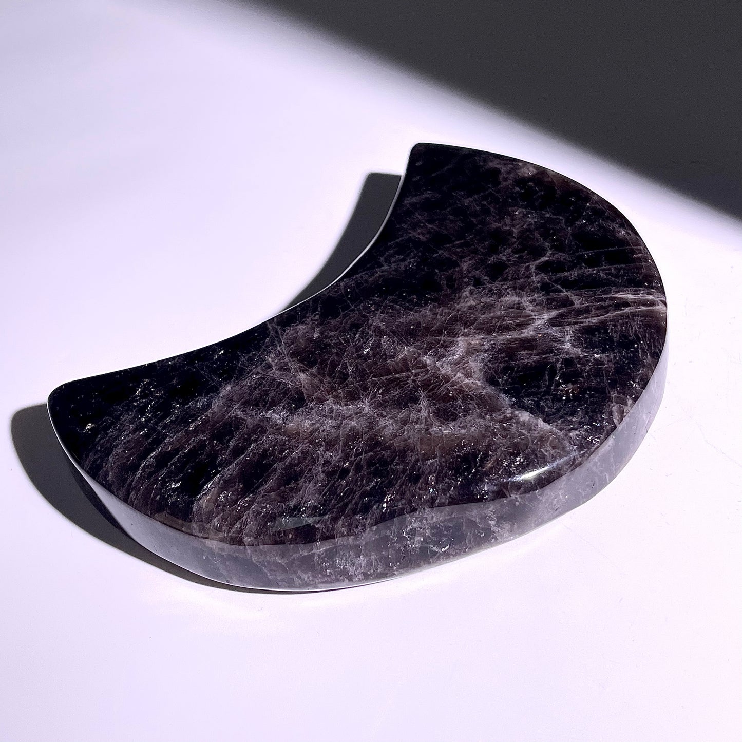 B399◇１点物◇モリオン ムーン◇120×67×15mm◇天然石・鉱物・パワーストーン