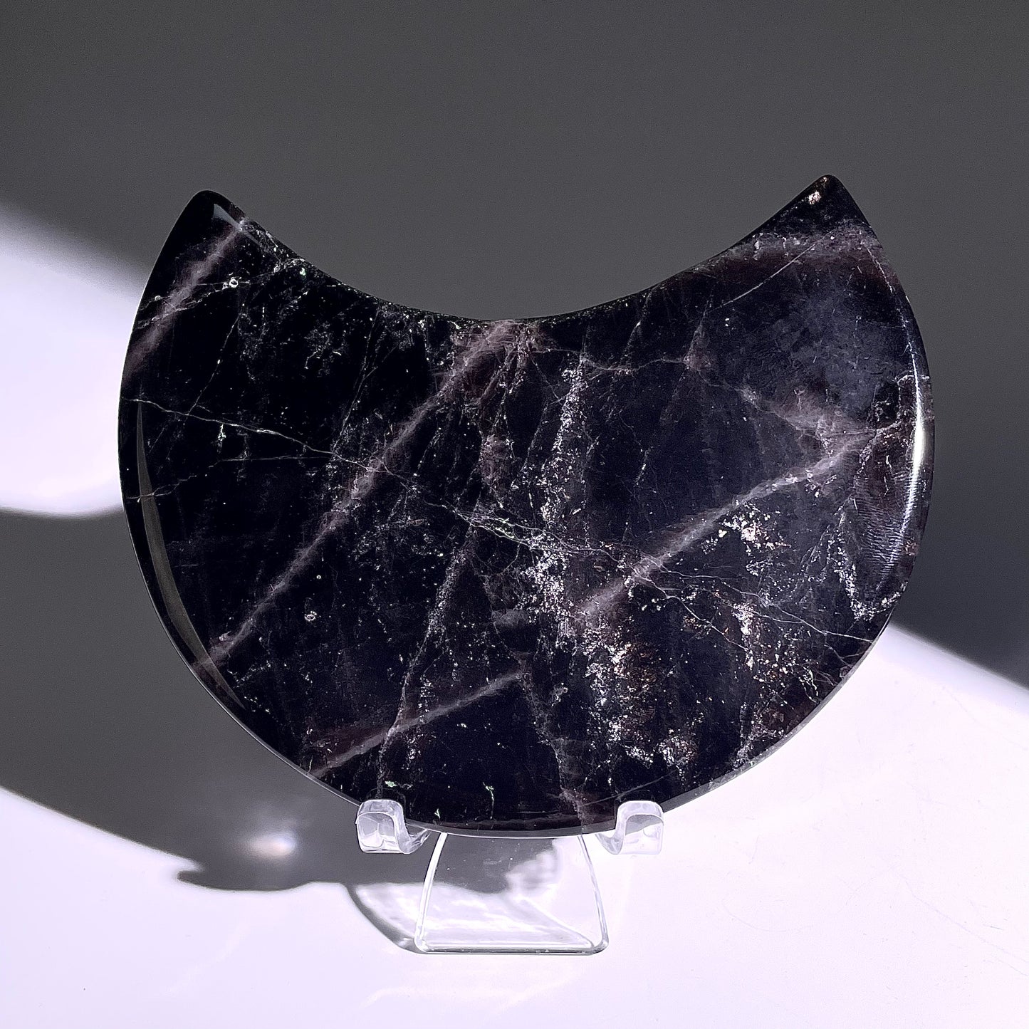 B400◇１点物◇モリオン  ムーン◇122×78×14mm◇天然石・鉱物・パワーストーン