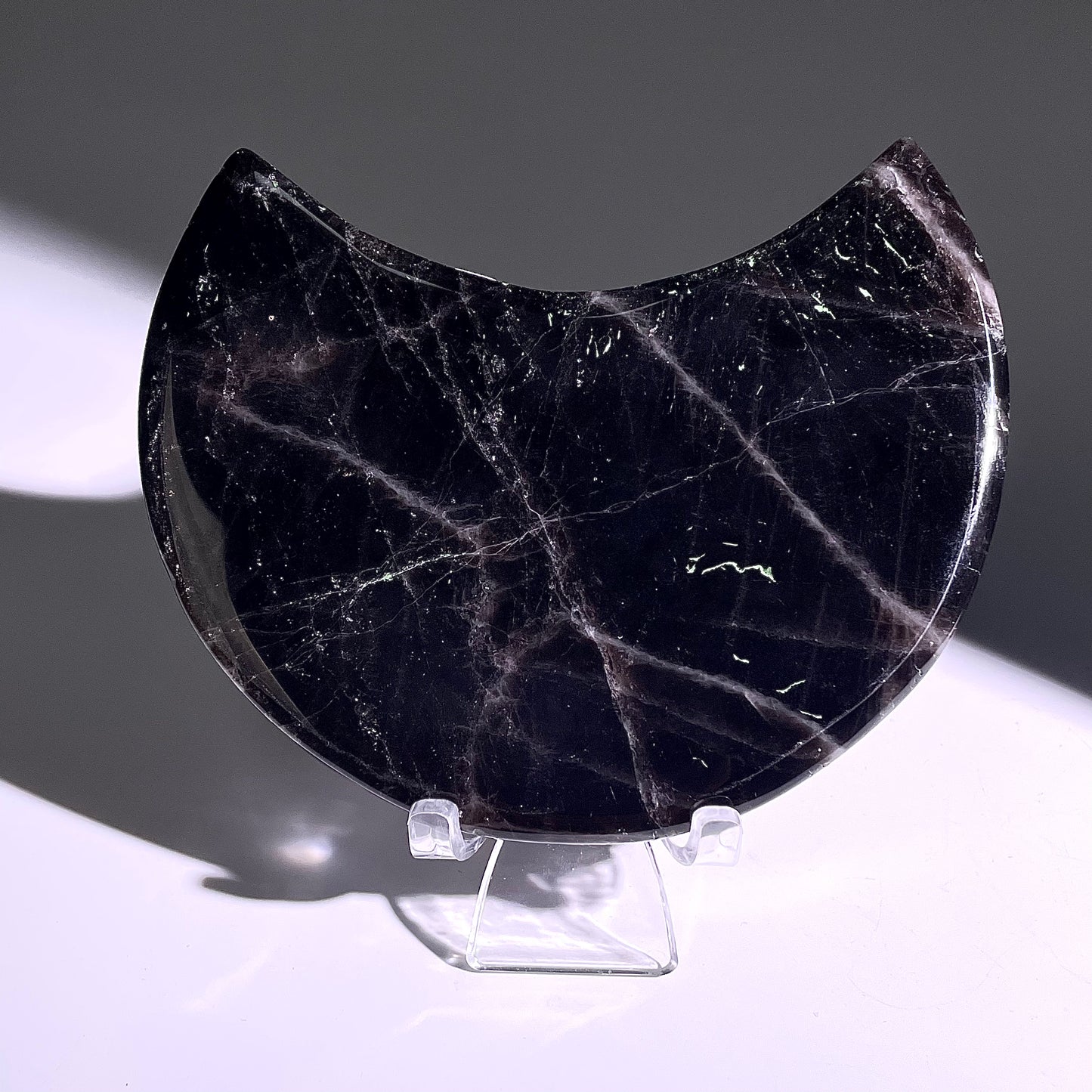 B400◇１点物◇モリオン  ムーン◇122×78×14mm◇天然石・鉱物・パワーストーン