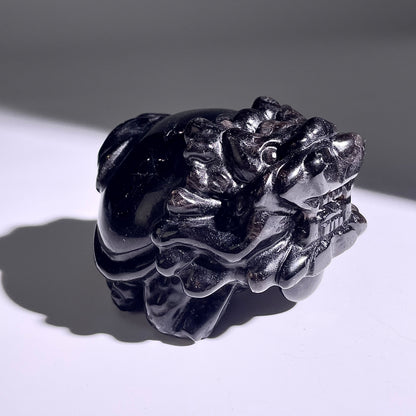 B401◇１点物◇モリオン  竜亀◇78×72×48mm◇天然石・鉱物・パワーストーン