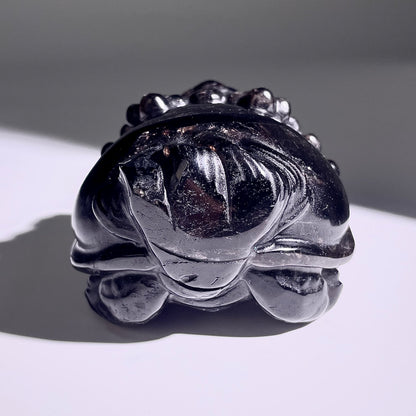 B401◇１点物◇モリオン  竜亀◇78×72×48mm◇天然石・鉱物・パワーストーン