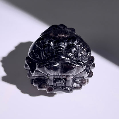 B402◇１点物◇モリオン  竜亀◇80×69×47mm◇天然石・鉱物・パワーストーン