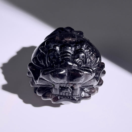 B402◇１点物◇モリオン  竜亀◇80×69×47mm◇天然石・鉱物・パワーストーン