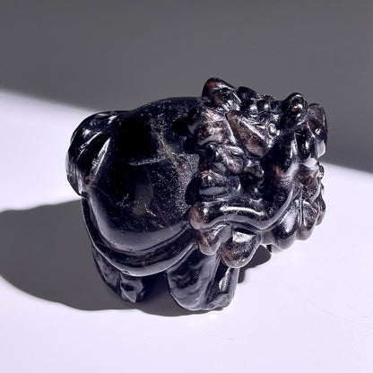 B403◇１点物◇モリオン  竜亀◇74×62×47mm◇天然石・鉱物・パワーストーン