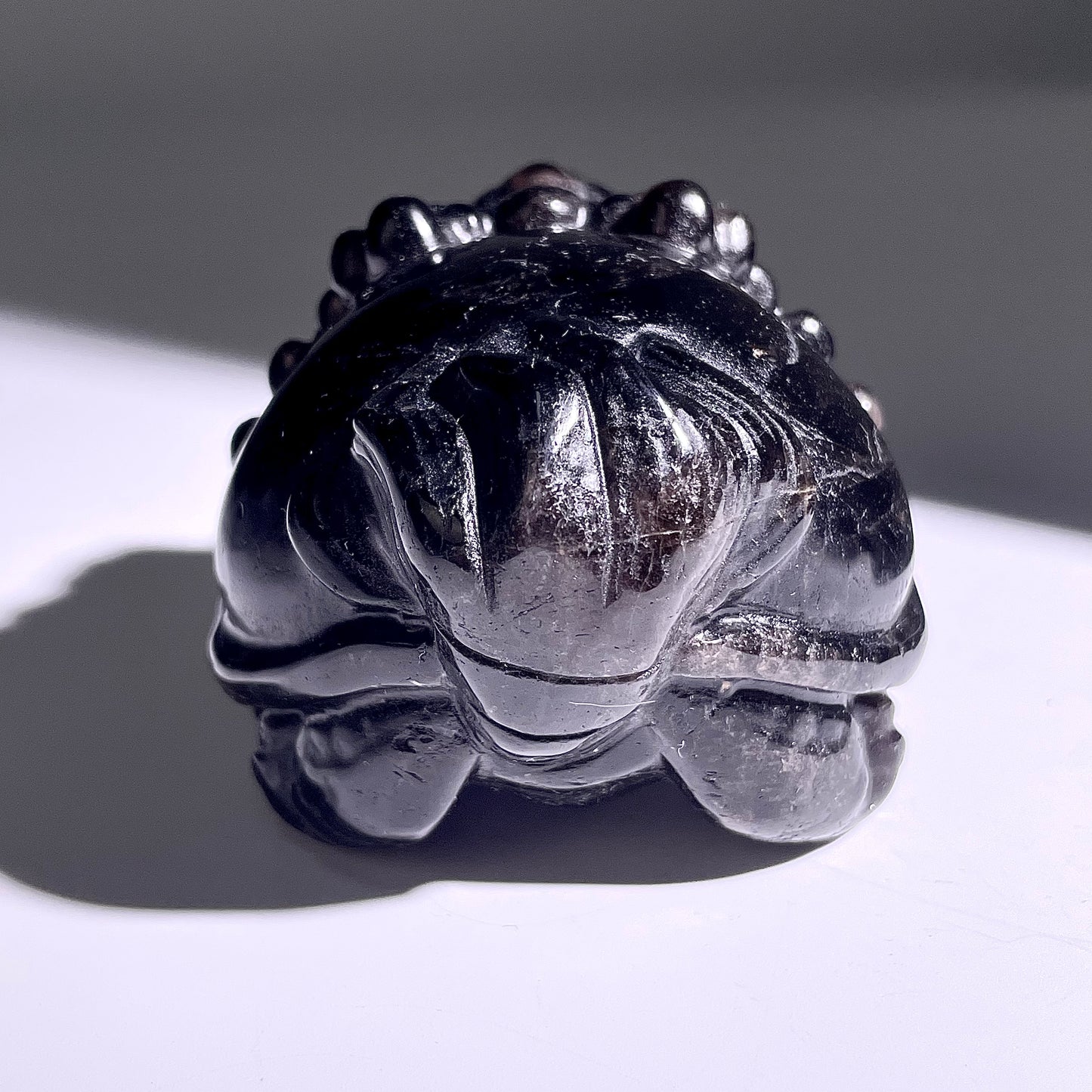 B403◇１点物◇モリオン  竜亀◇74×62×47mm◇天然石・鉱物・パワーストーン