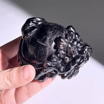 B403◇１点物◇モリオン  竜亀◇74×62×47mm◇天然石・鉱物・パワーストーン