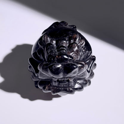 B404◇１点物◇モリオン  竜亀◇74×62×50mm◇天然石・鉱物・パワーストーン