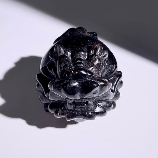 B404◇１点物◇モリオン  竜亀◇74×62×50mm◇天然石・鉱物・パワーストーン