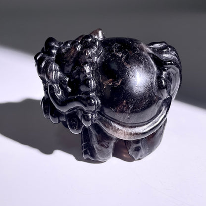 B404◇１点物◇モリオン  竜亀◇74×62×50mm◇天然石・鉱物・パワーストーン