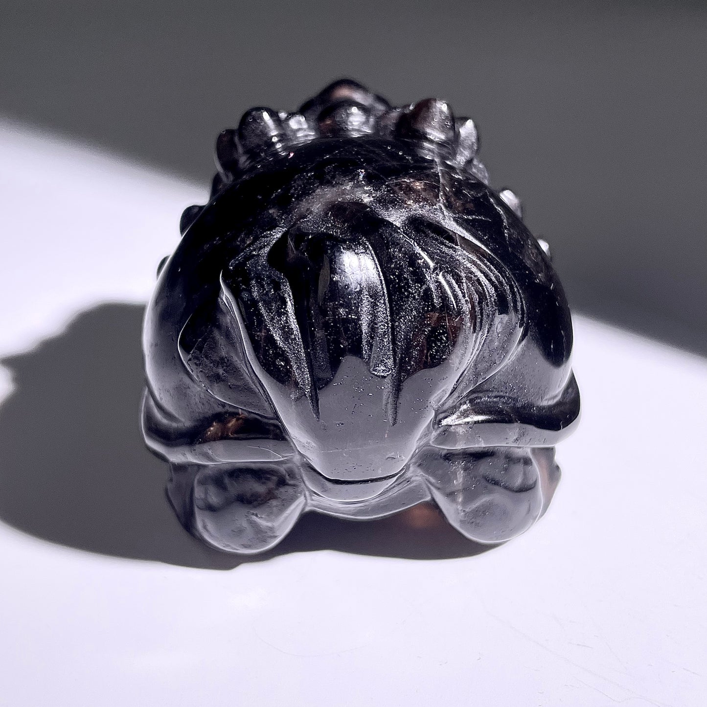 B404◇１点物◇モリオン  竜亀◇74×62×50mm◇天然石・鉱物・パワーストーン