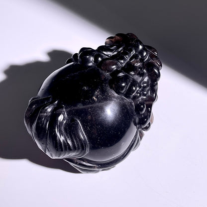 B407◇１点物◇モリオン  竜亀◇83×65×54mm◇天然石・鉱物・パワーストーン