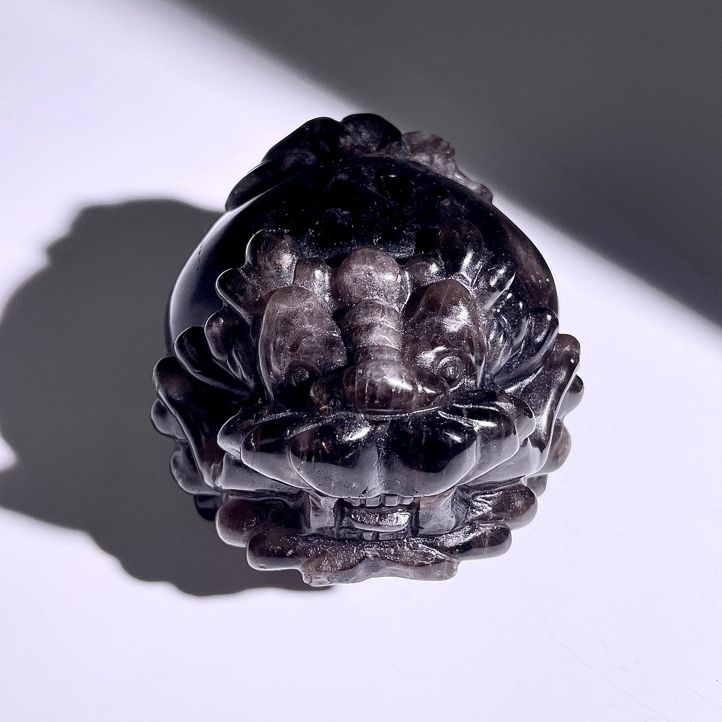 B408◇１点物◇モリオン  竜亀◇85×74×63mm◇天然石・鉱物・パワーストーン