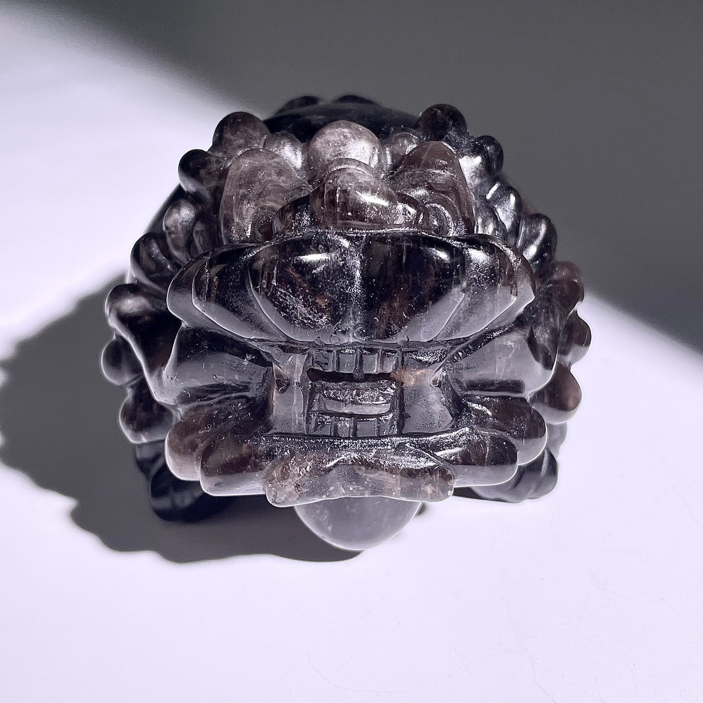 B408◇１点物◇モリオン  竜亀◇85×74×63mm◇天然石・鉱物・パワーストーン