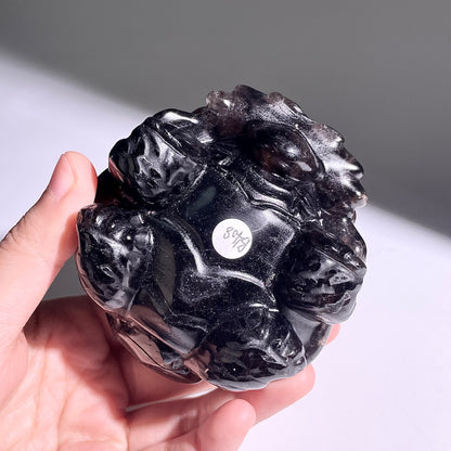 B408◇１点物◇モリオン  竜亀◇85×74×63mm◇天然石・鉱物・パワーストーン