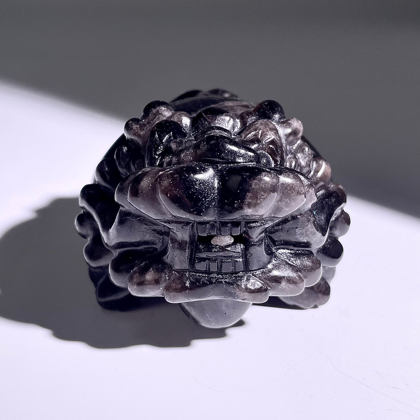 B409◇１点物◇モリオン  竜亀◇73×66×48mm◇天然石・鉱物・パワーストーン