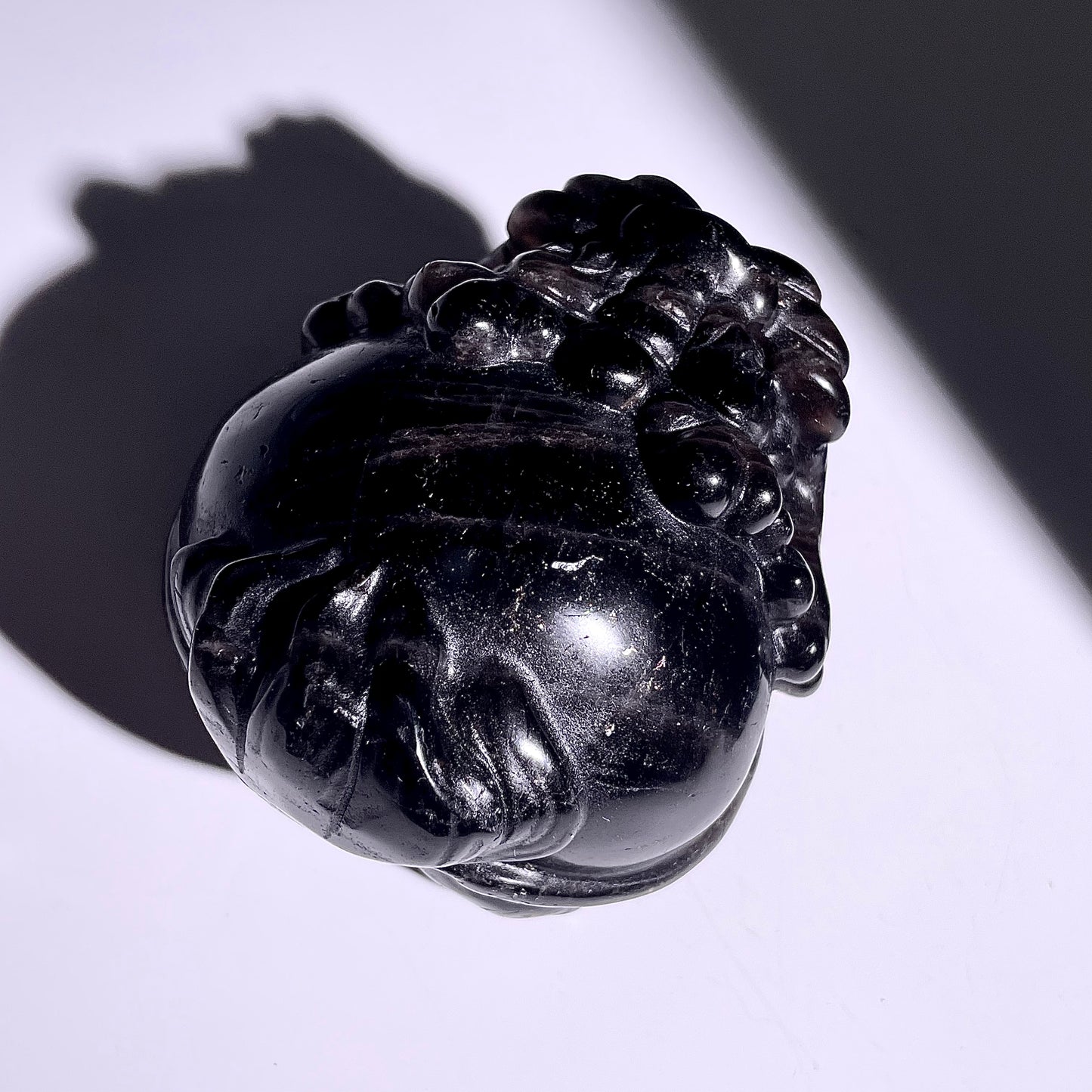 B409◇１点物◇モリオン  竜亀◇73×66×48mm◇天然石・鉱物・パワーストーン