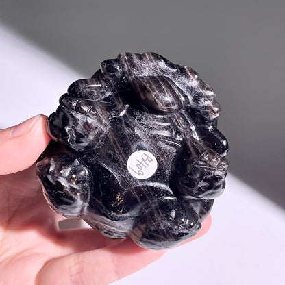 B409◇１点物◇モリオン  竜亀◇73×66×48mm◇天然石・鉱物・パワーストーン