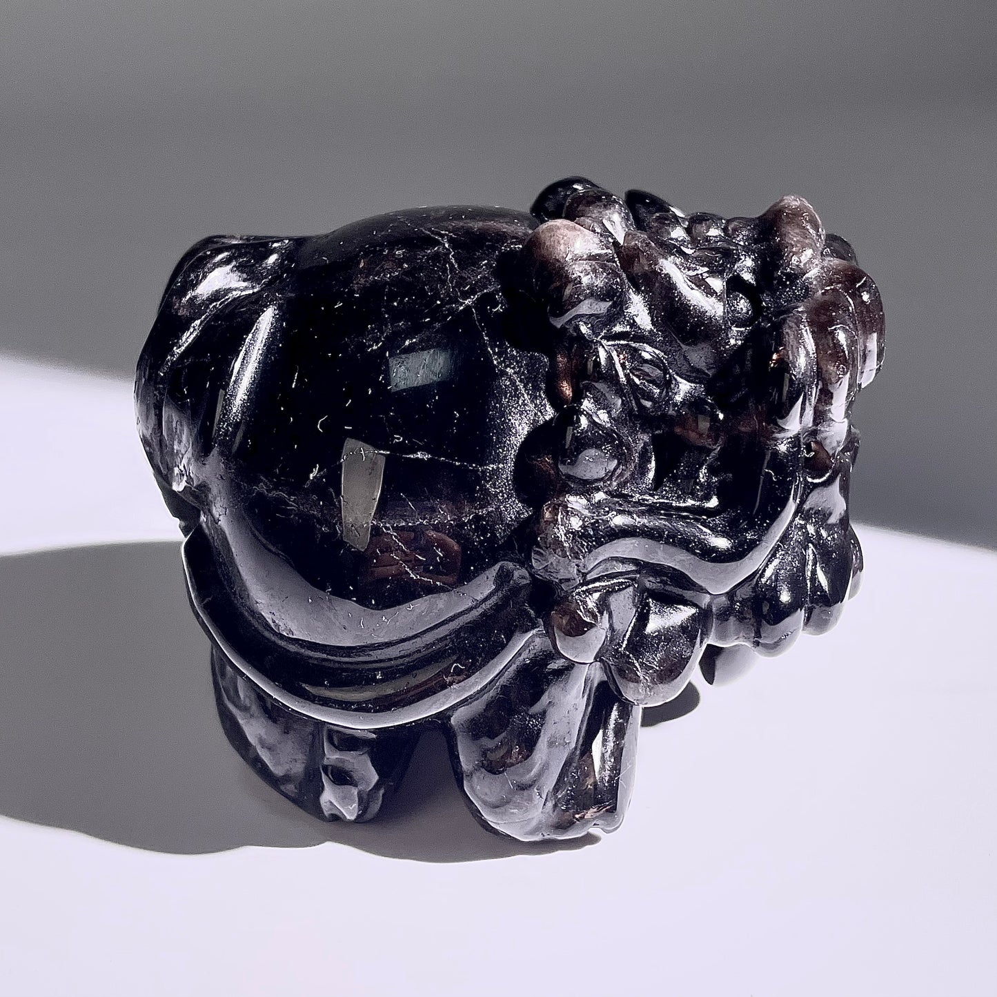 B410◇１点物◇モリオン  竜亀◇84×76×59mm◇天然石・鉱物・パワーストーン