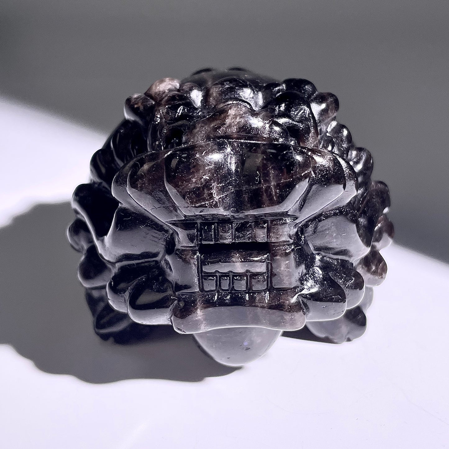 B410◇１点物◇モリオン  竜亀◇84×76×59mm◇天然石・鉱物・パワーストーン