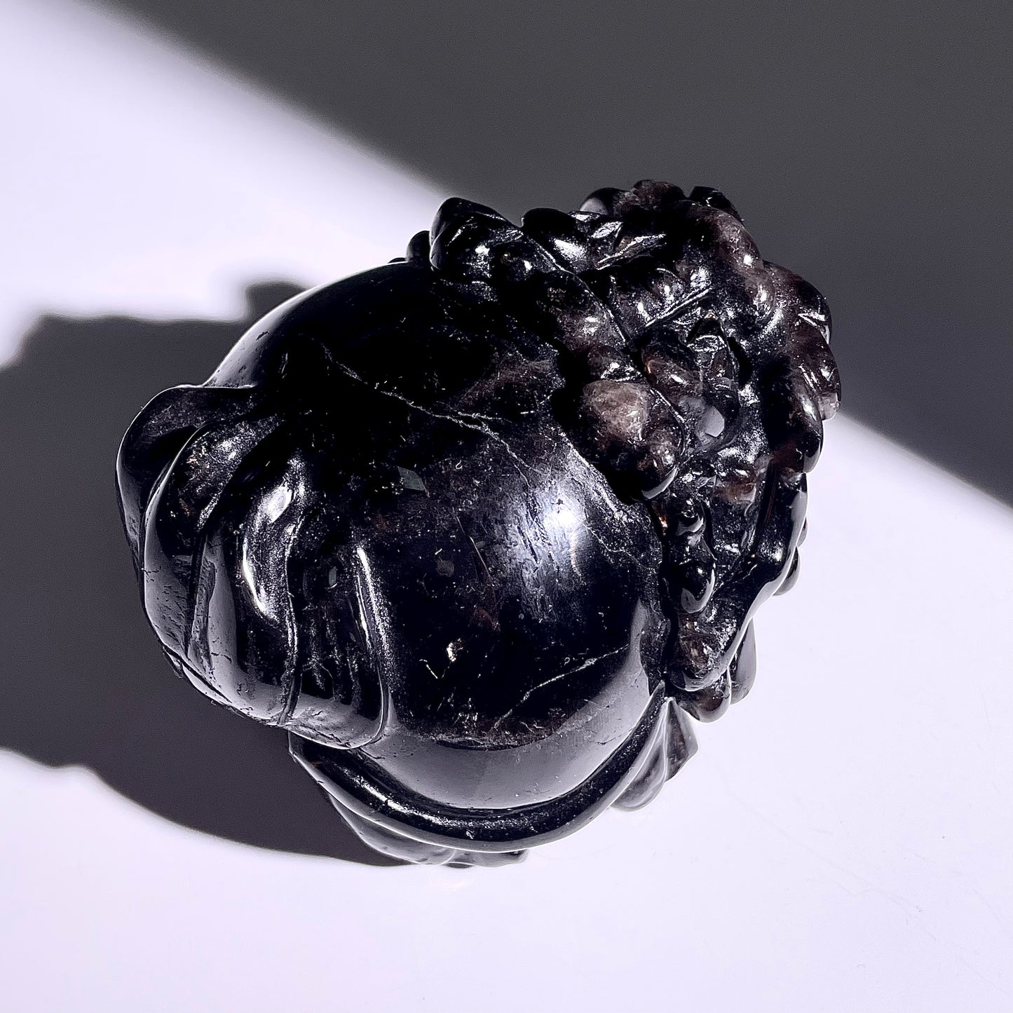 B410◇１点物◇モリオン  竜亀◇84×76×59mm◇天然石・鉱物・パワーストーン