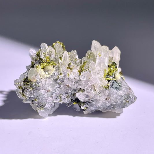 A187◇１点物◇エピドート クラスター◇49×30×40mm◇天然石・鉱物・パワーストーン